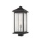Z-Lite Portland 1 Light Outdoor Post Mount Fixture, Oil Rubbed Bronze And Clear Seedy 531PHBXLS-ORB - alternate 6